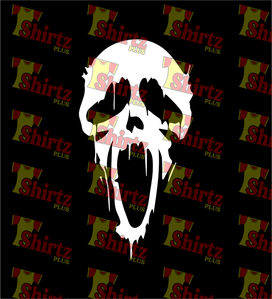 Ghost Face Digital Prints