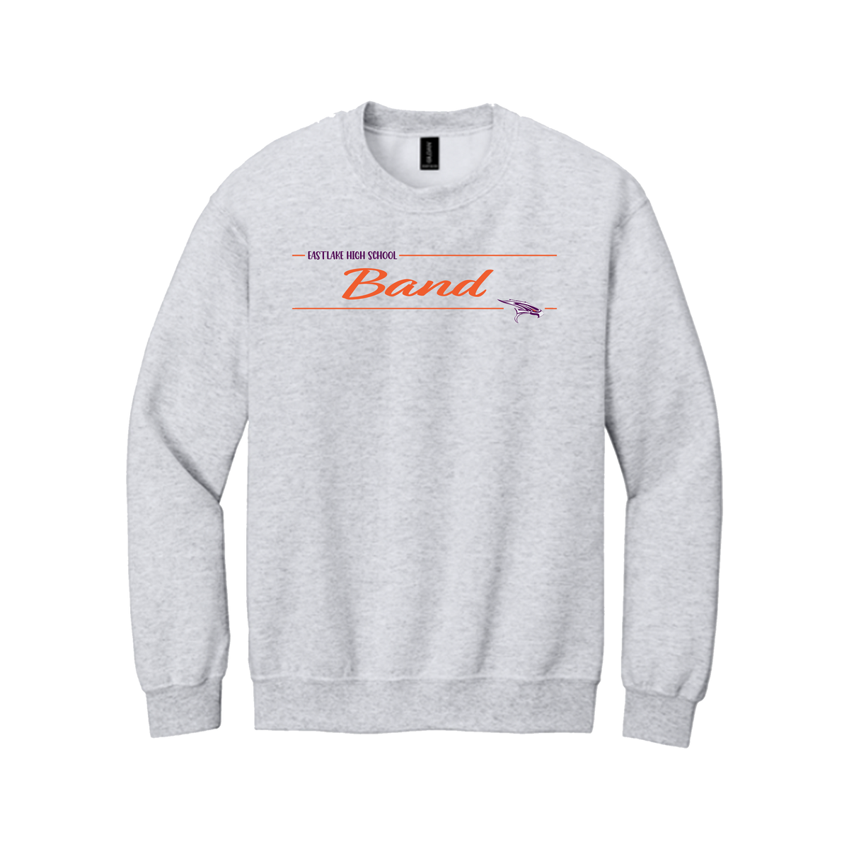 Eastlake High School Band and Guard Ash Crewneck