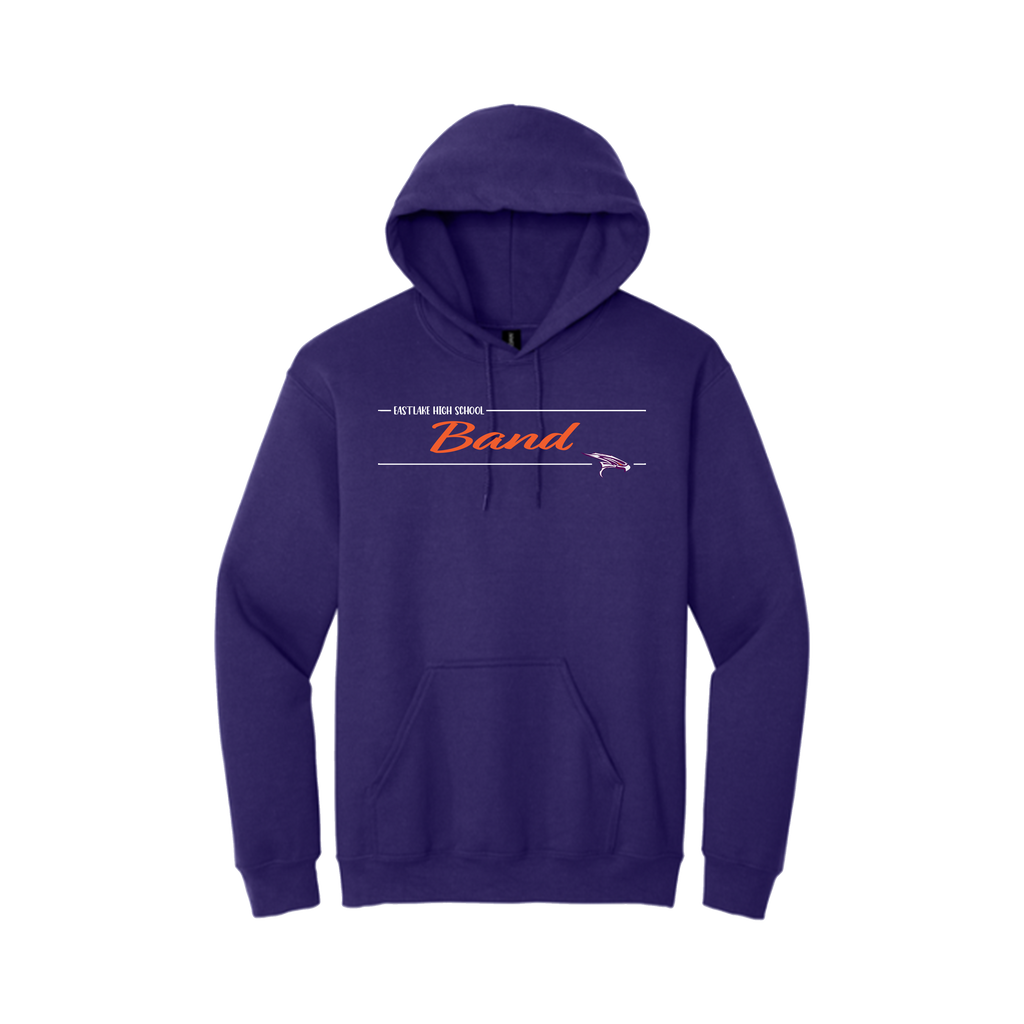 Eastlake High School Band and Guard Puple Hoodie