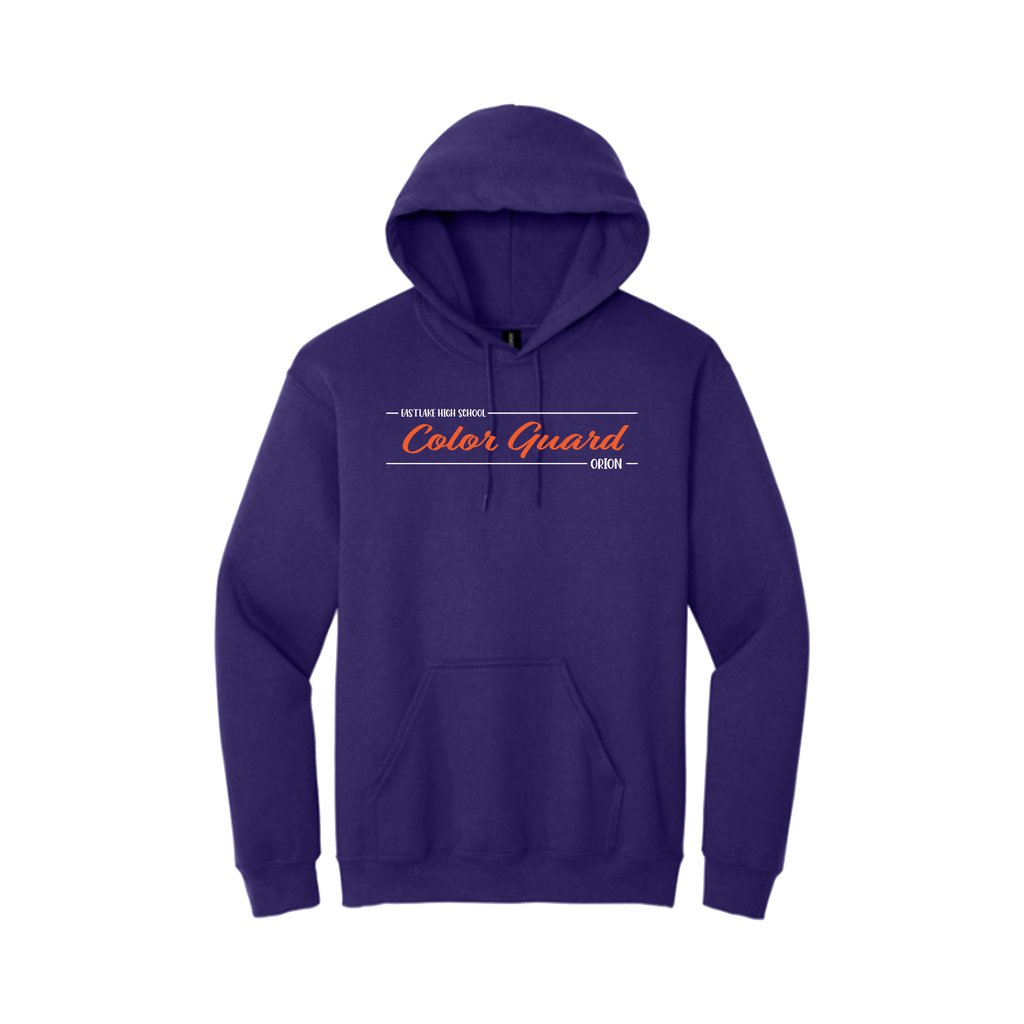 Eastlake High School Band and Guard Puple Hoodie