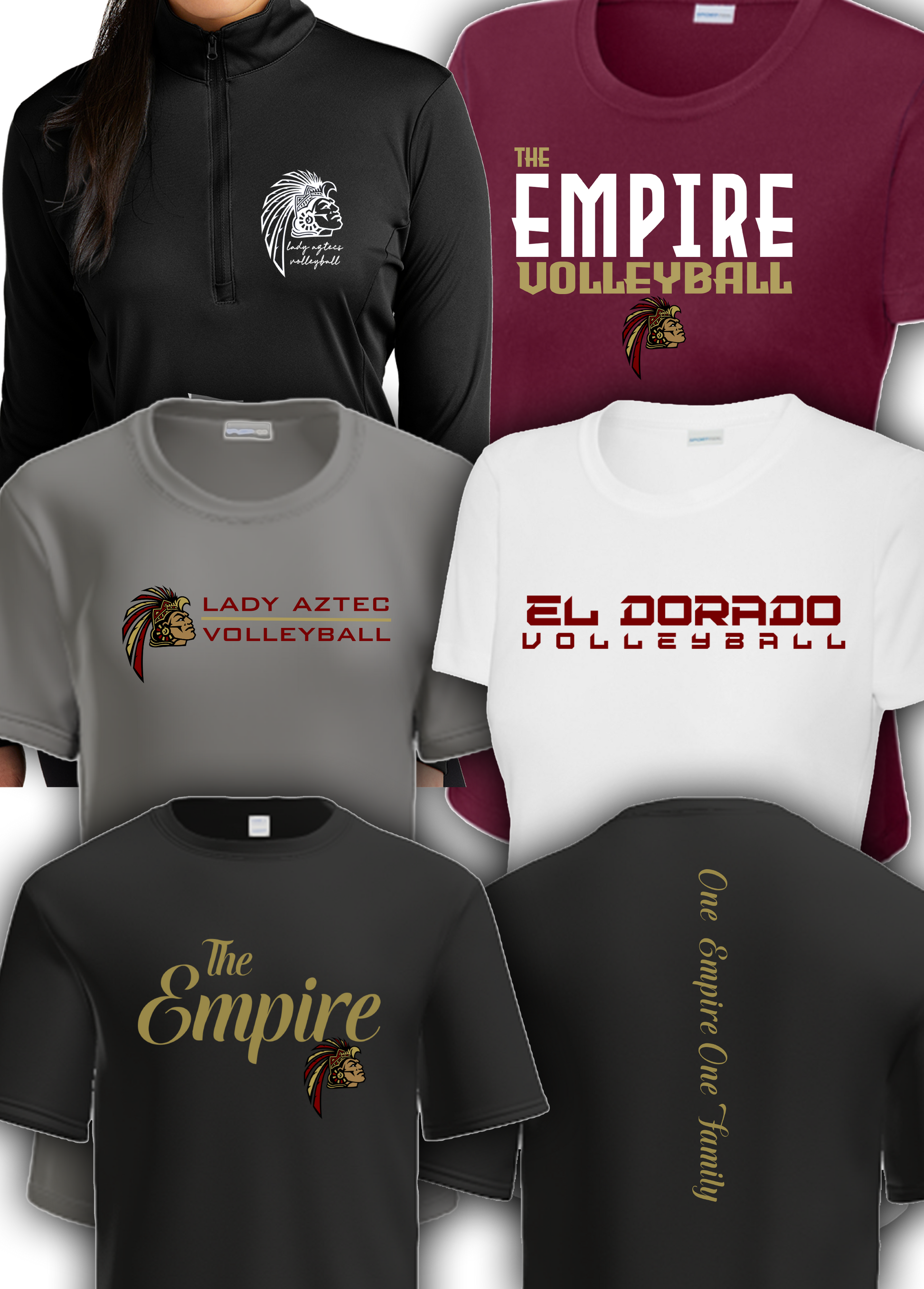 EDHS Cardinal Volleyball Package
