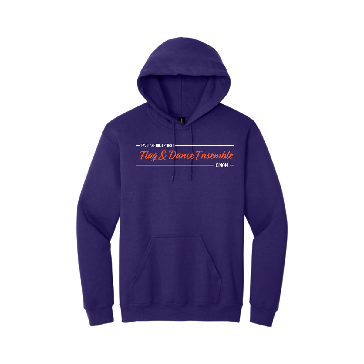 Eastlake High School Band and Guard Puple Hoodie