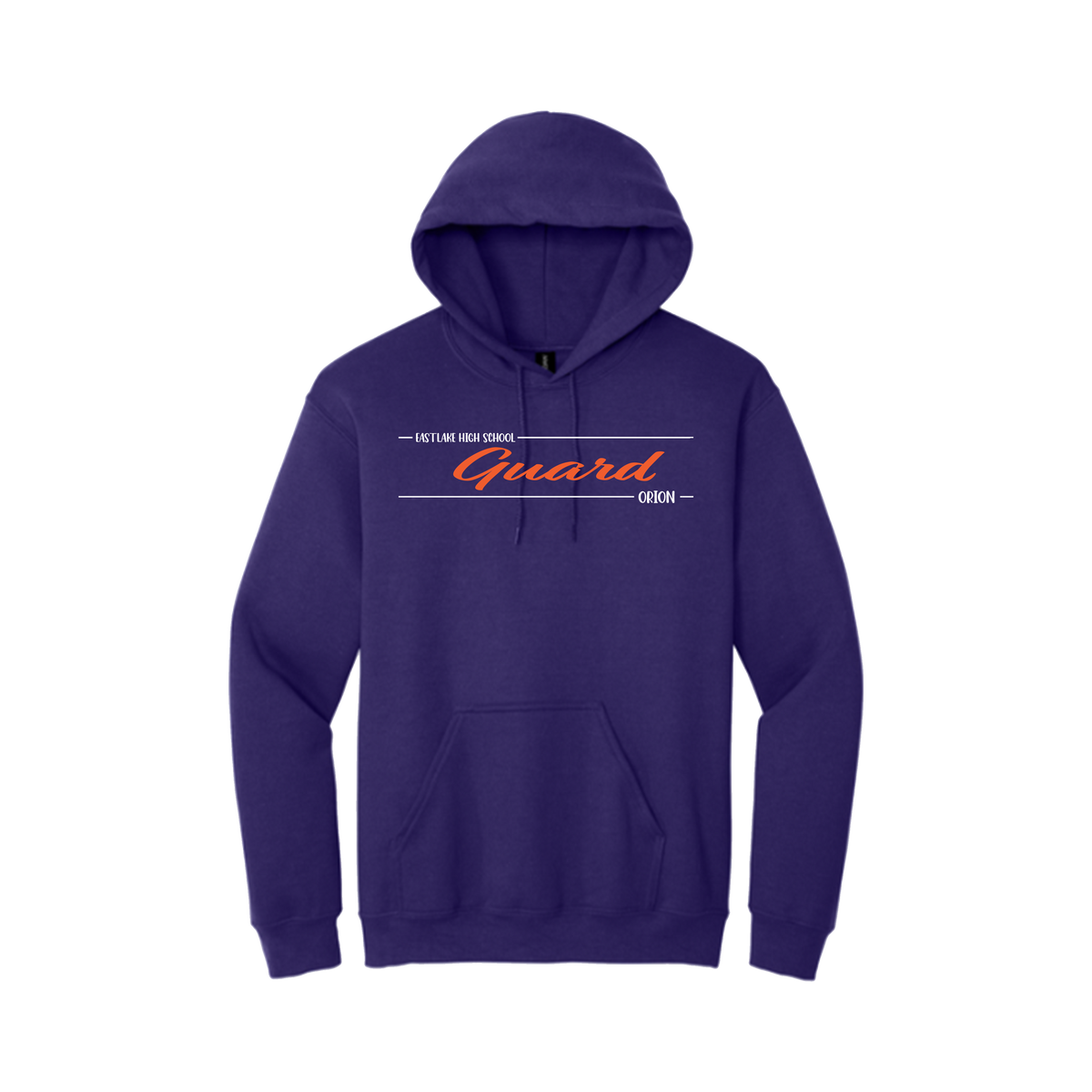 Eastlake High School Band and Guard Puple Hoodie