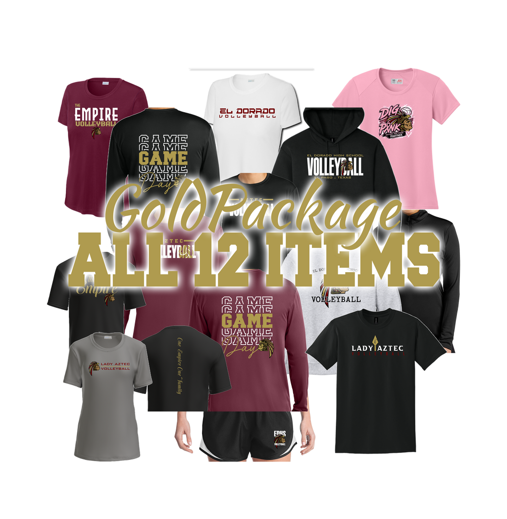 EDHS Gold Volleyball Package