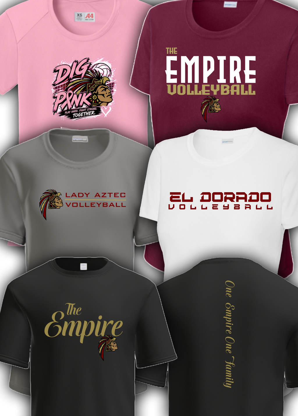 EDHS Gold Volleyball Package