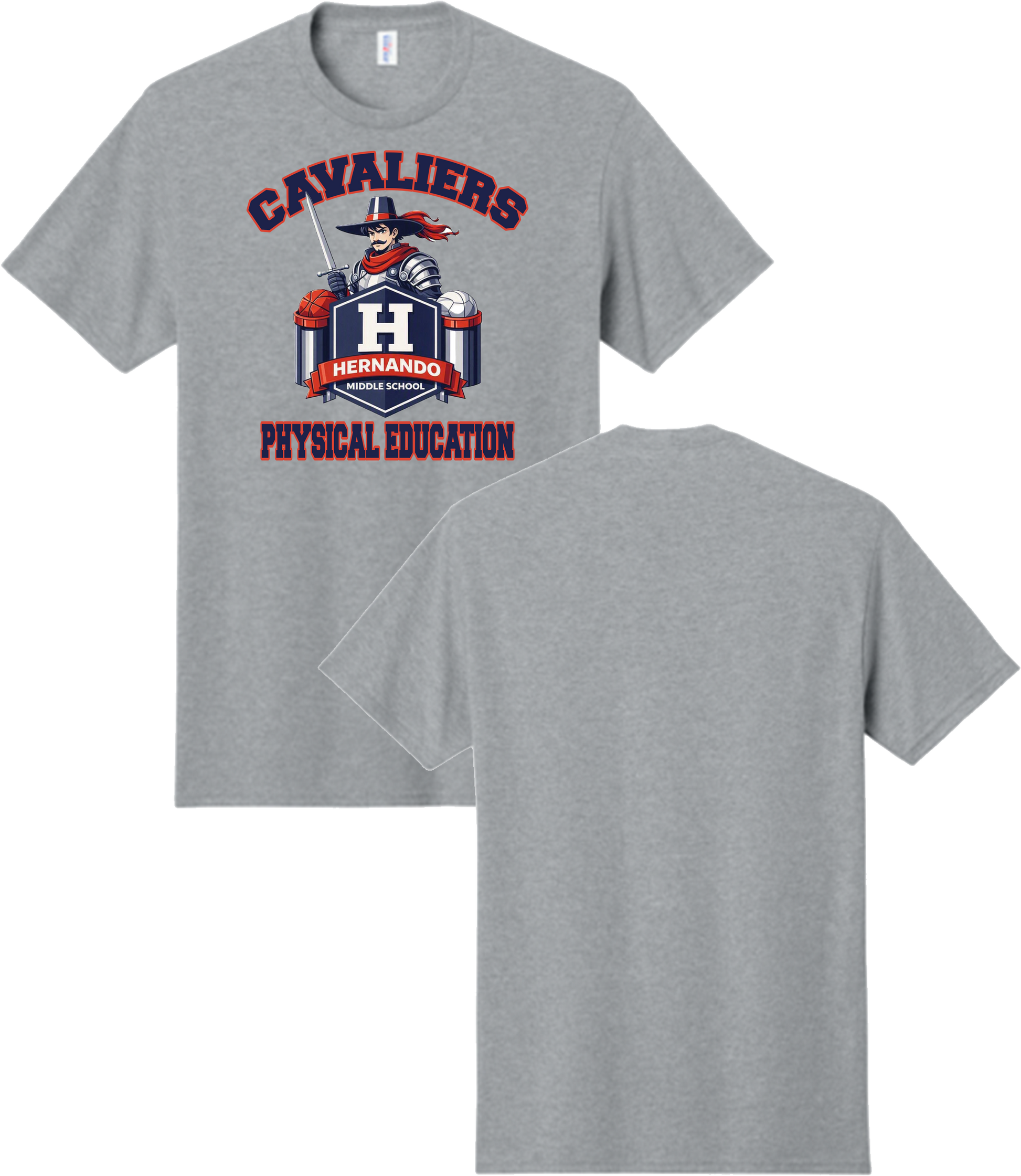 Hernando Middle School PE Shirts