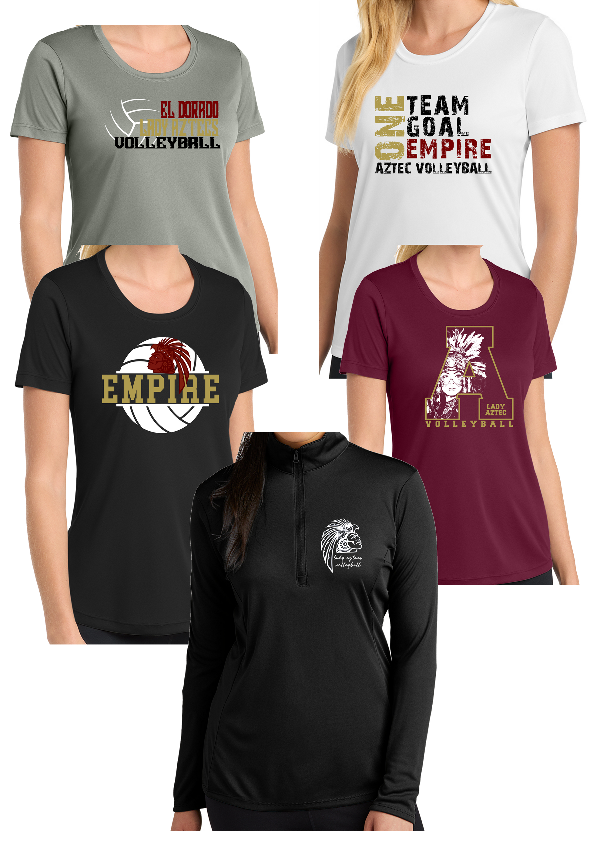 EDHS Cardinal Volleyball Package