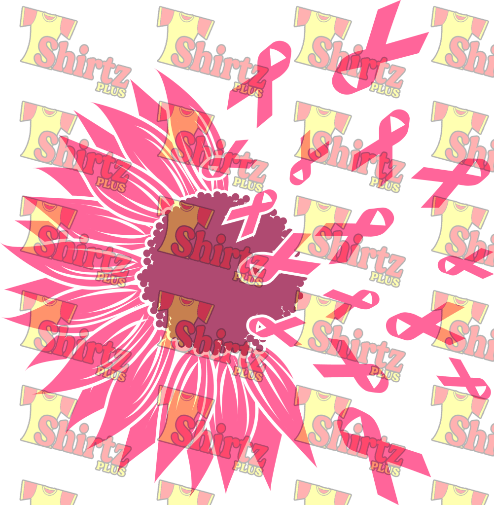 Awareness Ribbon Sunflower Digital Prints