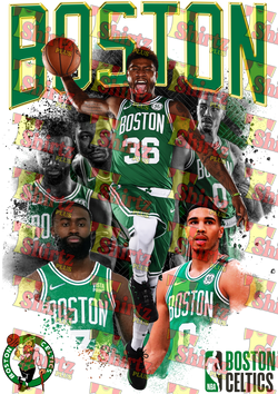 Boston Celtics Digital Prints