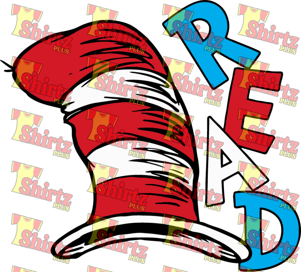 Cat In The Hat Read Digital Prints