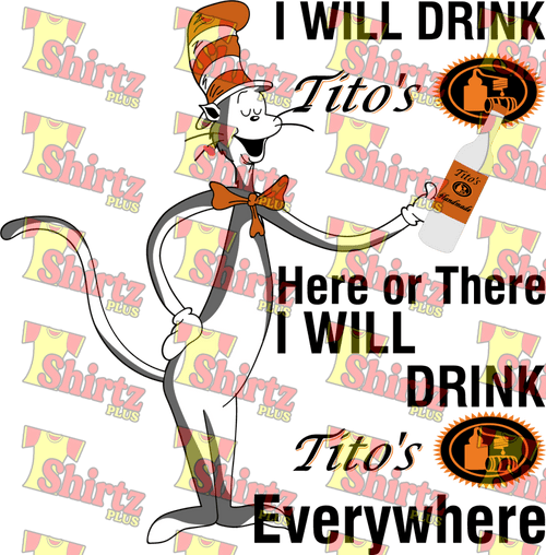 Cat In The Hat Titos Digital Prints