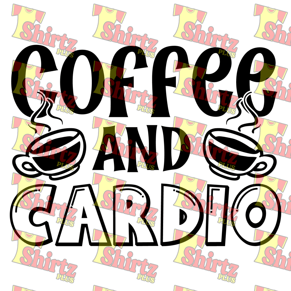 Coffee And Cardio Digital Prints