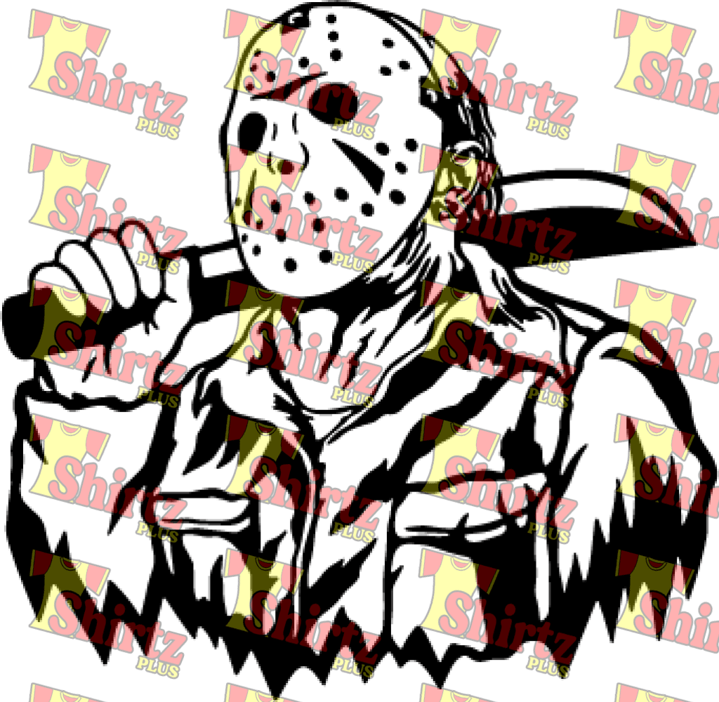 Friday The 13Th Jason Digital Prints