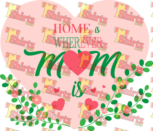 Home Is Wherever Mom Digital Prints