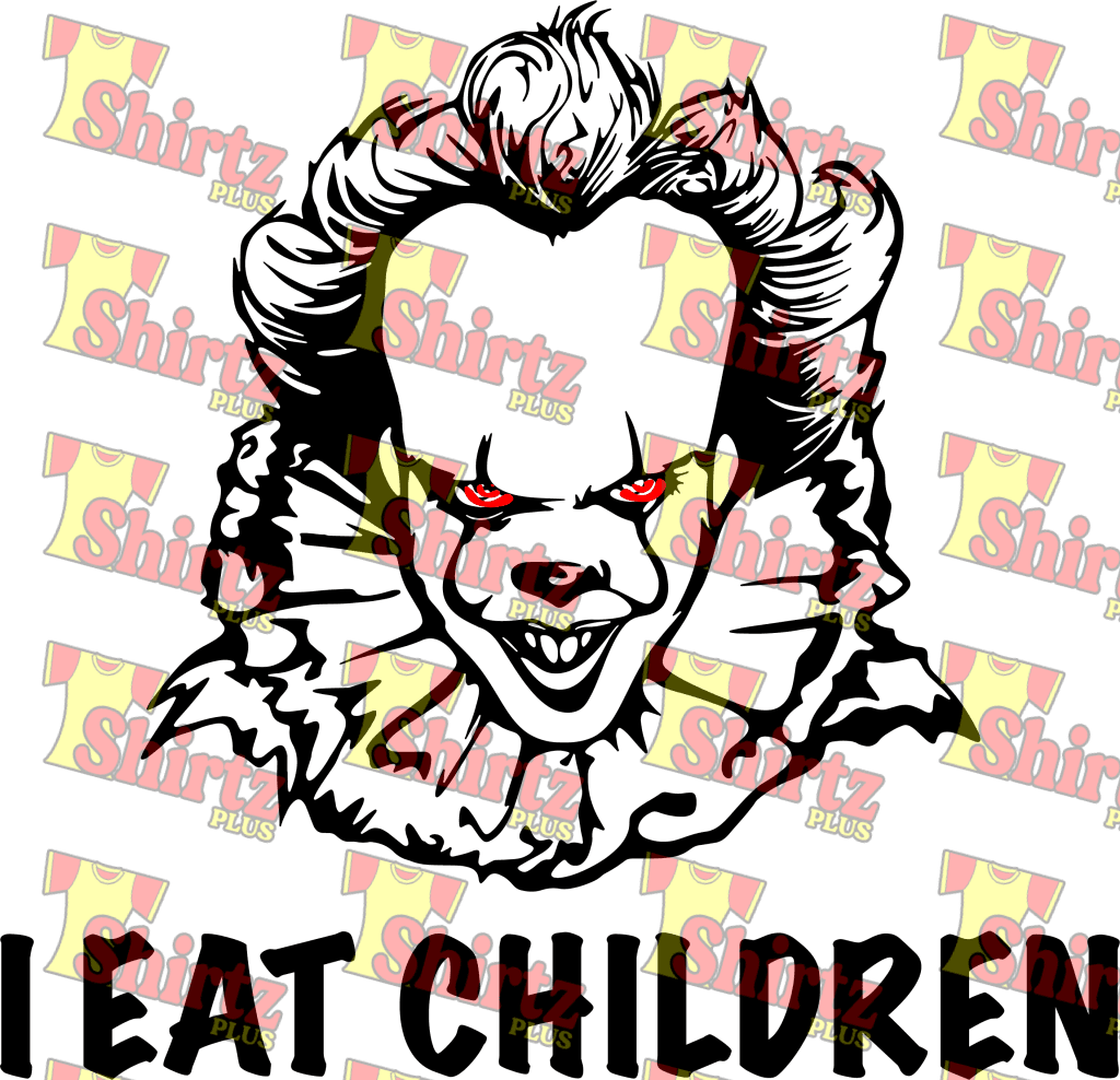 I Eat Children Pennywise Digital Prints