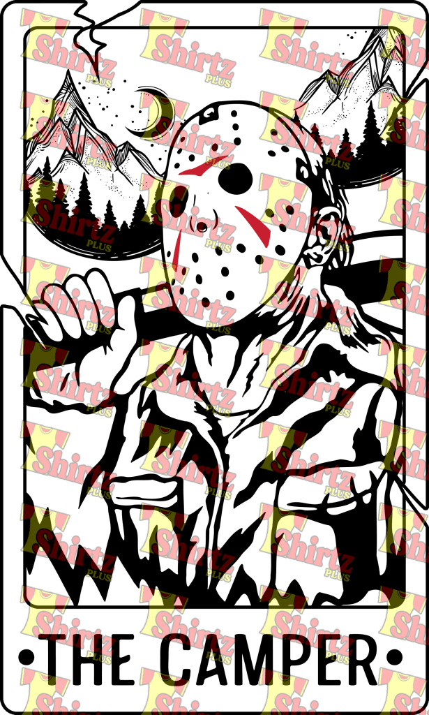 Jason The Camper Card Digital Prints