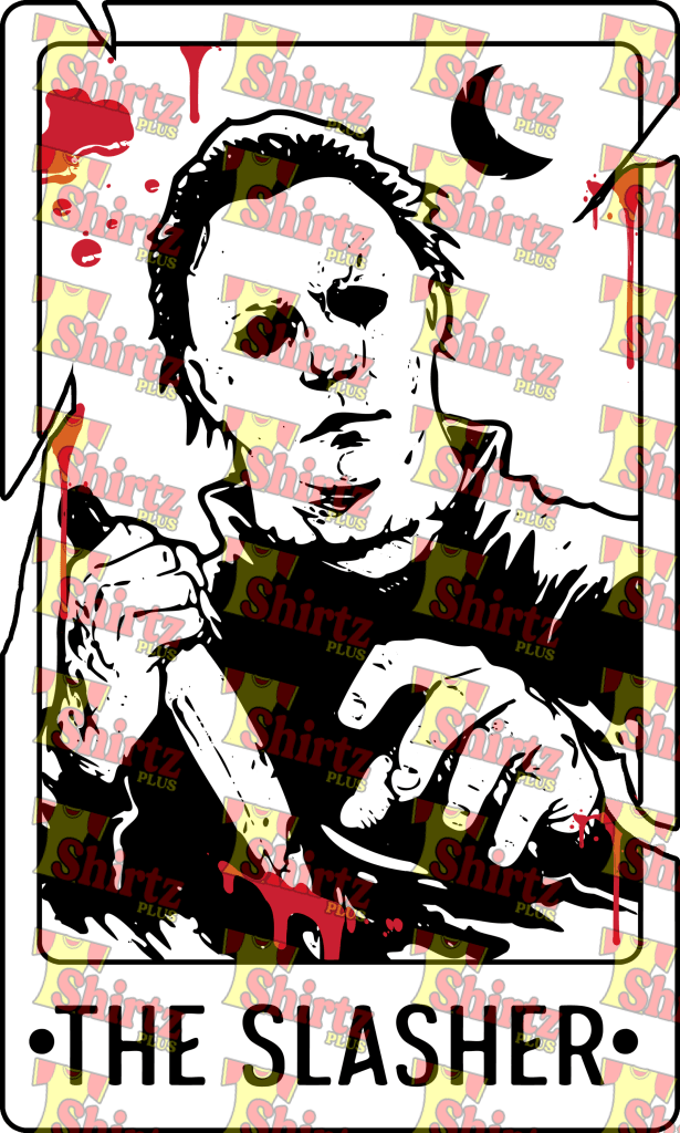 Michael The Slasher Card Digital Prints