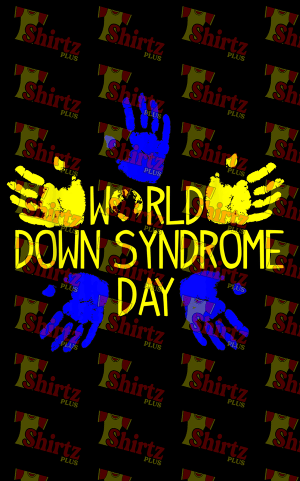 Hand Print World Idd Syndrome Day Digital Prints